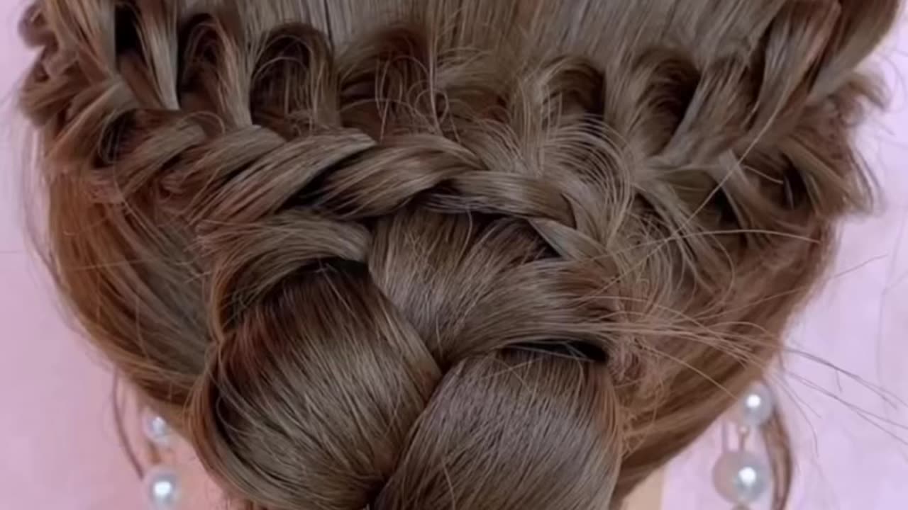 Party Hairstyle for Medium Length Hair | Party Hairstyle | Bun Hairstyle