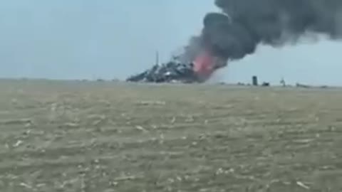 Burning Ukraine SU-27