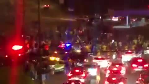 Supporters of President Bolsonaro are blocking roads across the country