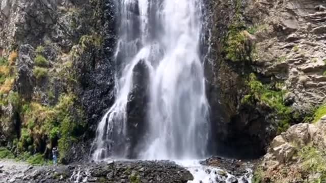 It is a beautiful waterfall and lovely when you are enjoy tea and snack