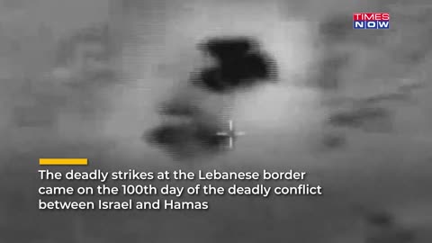 Watch IDF's Revenge Attack On Hezbollah Military Positions, Israel Releases Video