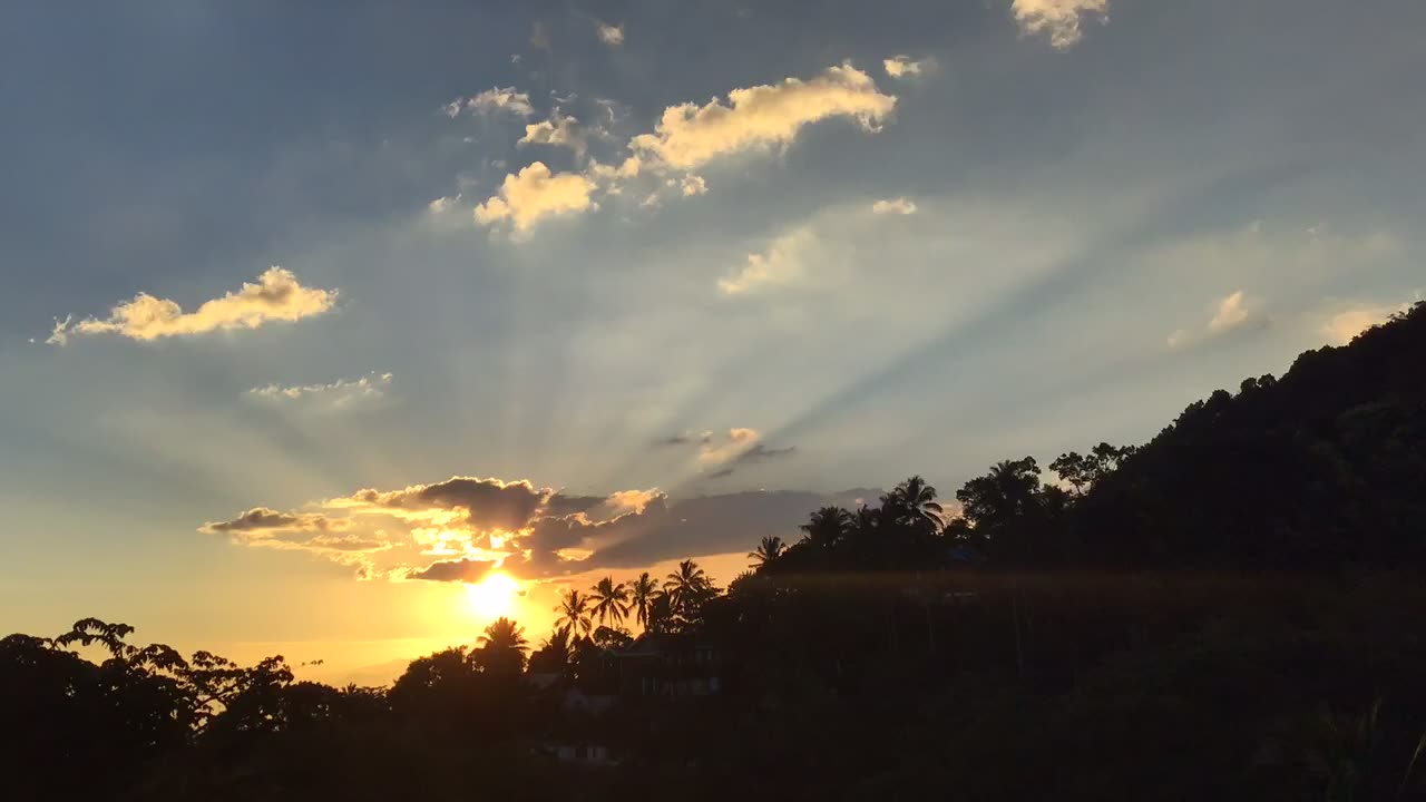 Sunset timelapse