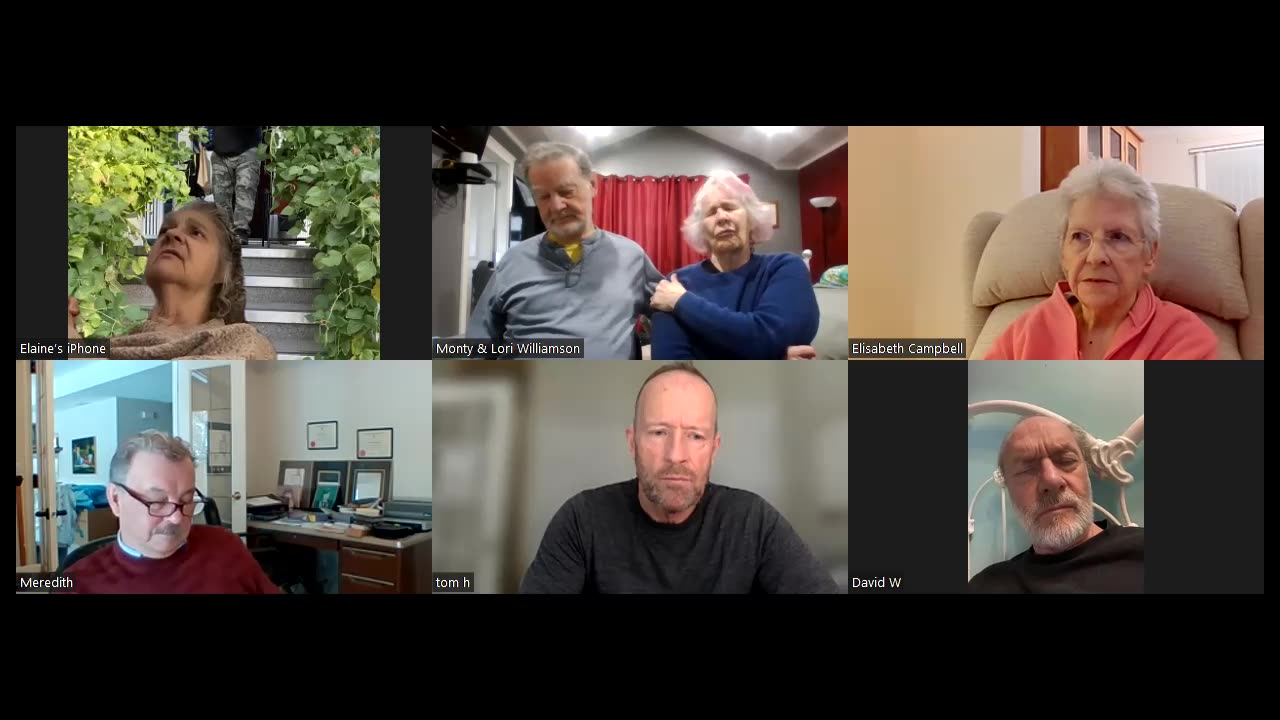 Zoom Prayer and Share Meeting - Dec. 27/2023