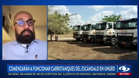 Carrotanques involucrados en escándalo de la UNGRD comenzarán a funcionar