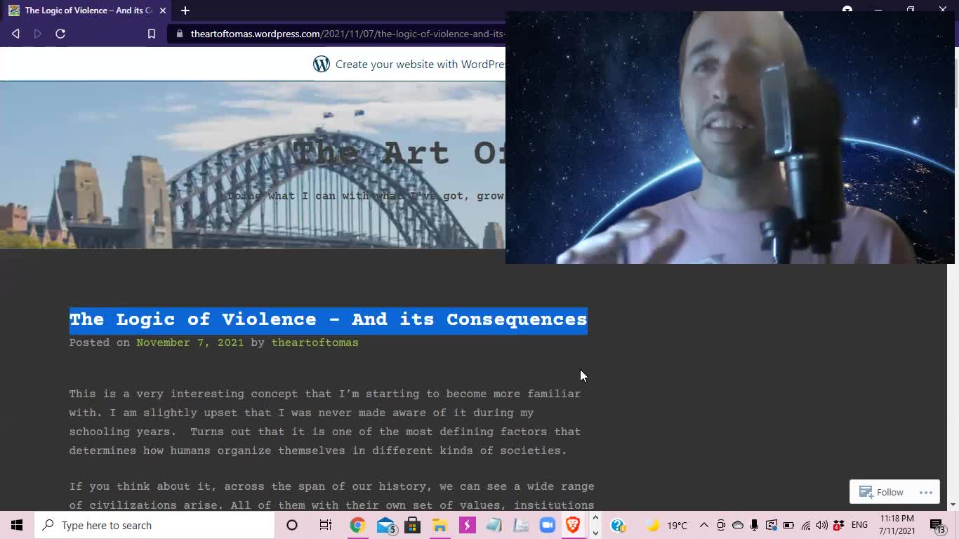 The Logic of Violence – And its Consequences