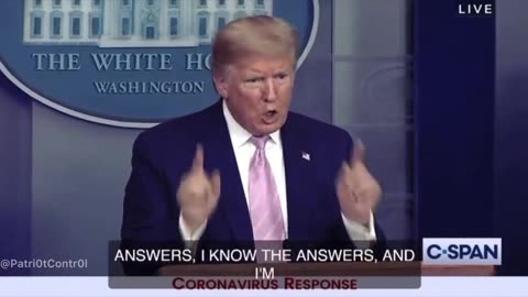 Flashback - Trump On Hydroxychloroquine