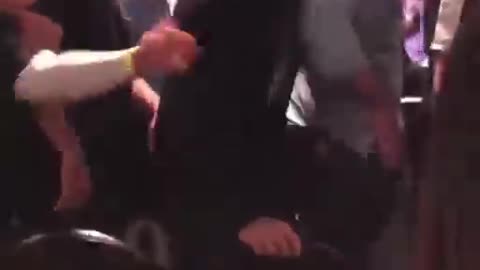 Khabib & Islam Makhachev vs Nate Diaz altercation