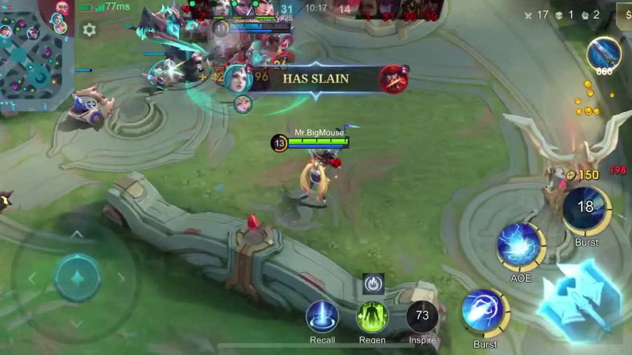 Mobile legend short game play