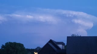 Blue Sky and Lightning! Crazy Missouri Weather Part 2