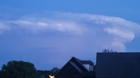 Blue Sky and Lightning! Crazy Missouri Weather Part 2