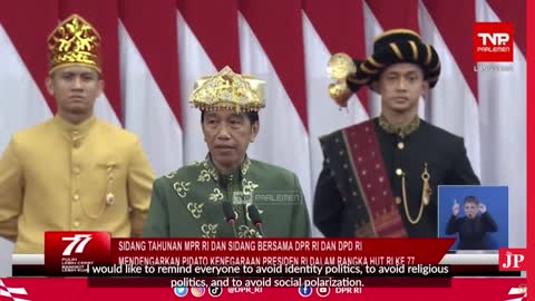 Jokowi cautions against identity politics in 2024 election