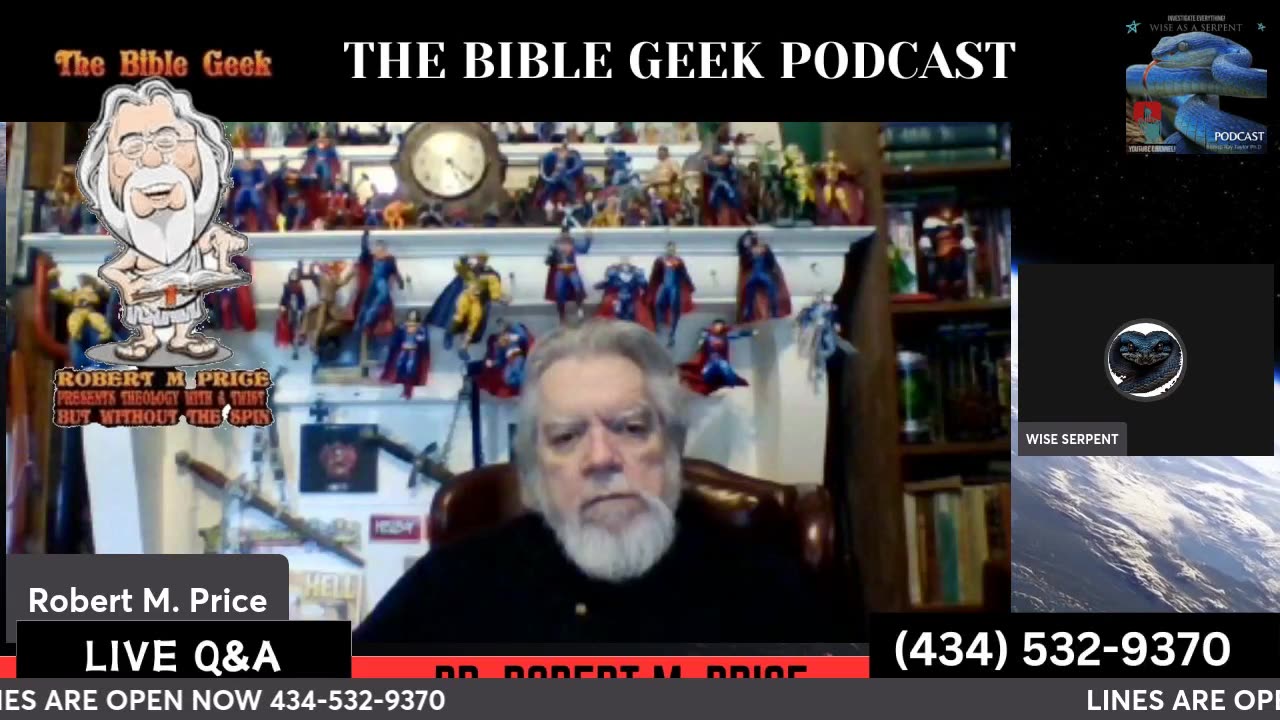 THE BIBLE GEEK WITH DR. ROBERT M. PRICE