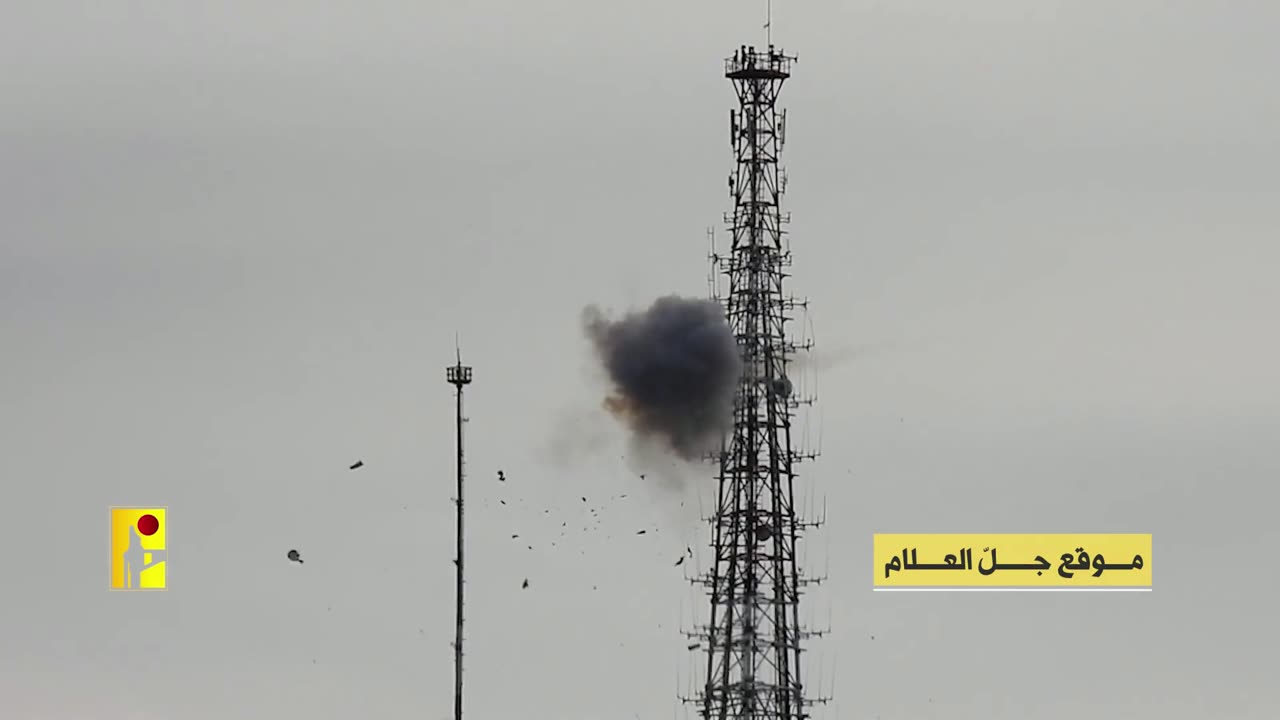 Video of Hezbollah's missile attack on the positions of the Israeli army