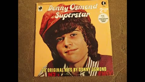 1973 - Ad for K-Tel's 'Donny Osmond : Superstar' 2 LP Set