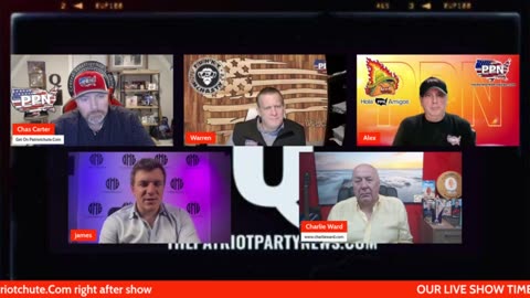 Patriot Party News - Charlie Ward - James O'Keefe - 12-12-2023