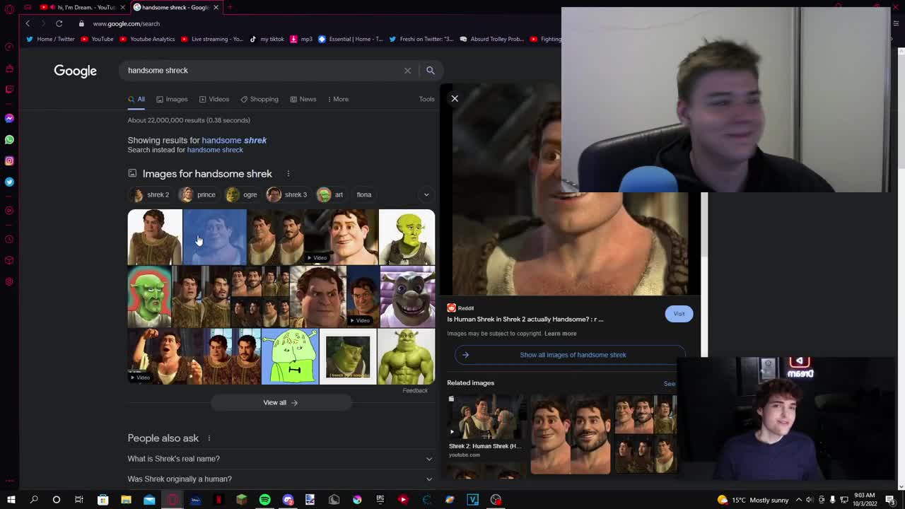 Dream just face revealed...