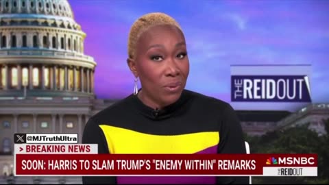Joy Reid Goes On Crazy Rant About Trump Sending Minorities To Camps