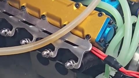 Mini v12 50cc engine