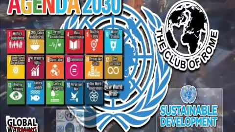 CLUB OF ROME, UN POPULATION CONTROL, GLOBAL WARMING HOAX AGENDA.