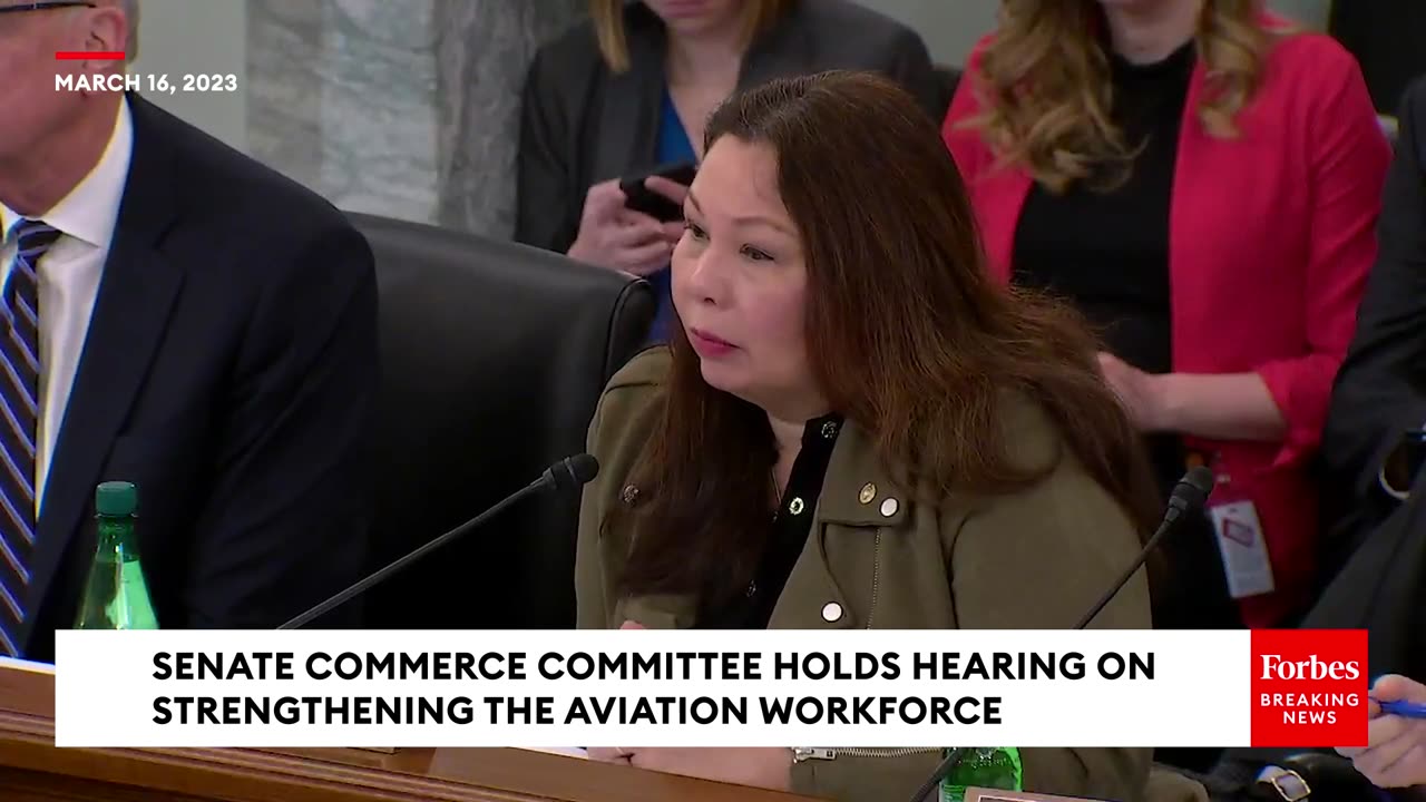 'Aren't Making The Kind Of Progress That We Need'- Tammy Duckworth Laments Aviation Worker Struggles