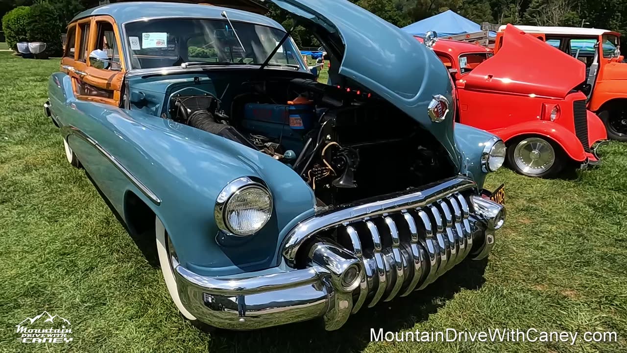 1950 Buick Riviera Roadmaster Estate Wagon at KKOA 2023 Car Show