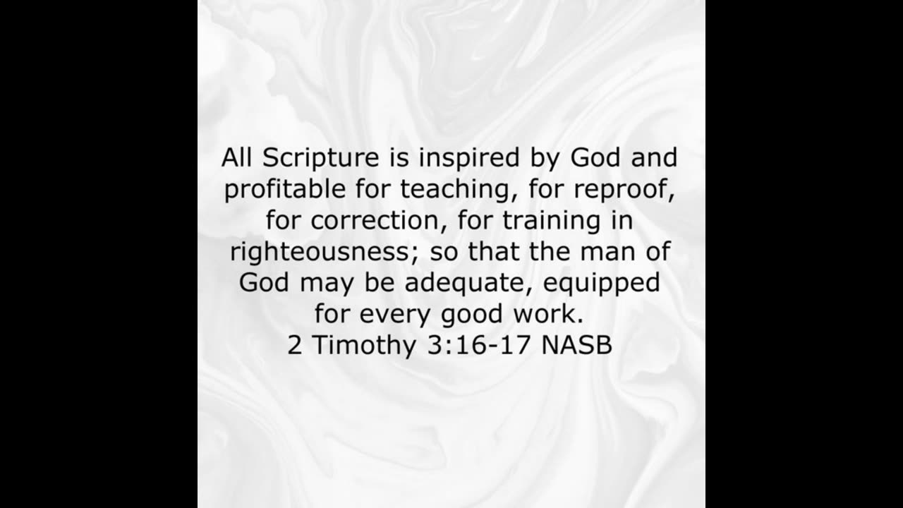 2 TIMOTHY 3:16-17 NASB 31724 0000439 18238 49