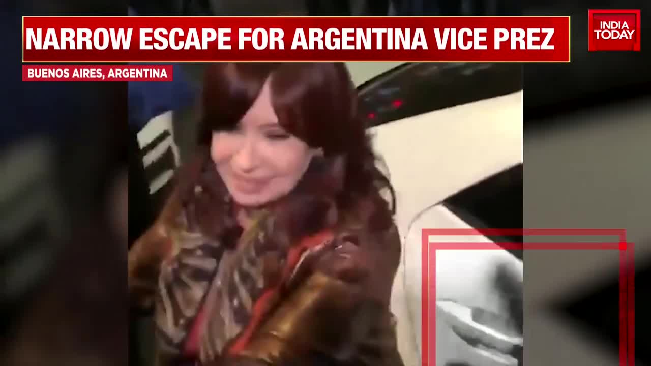 Assassination Attempt On Argentina's Vice President Cristina Fernandez | WATCH