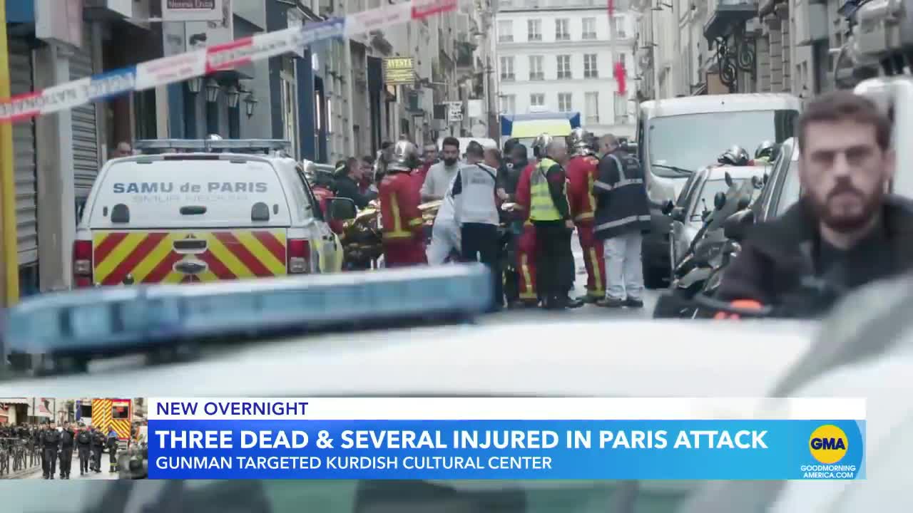 3 dead and several injured in Paris attack GMA