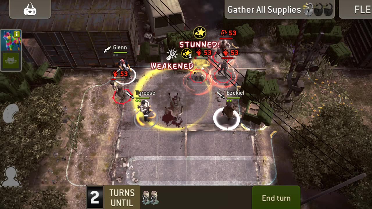 The Walking Dead No Man's Land Scattered Round 59