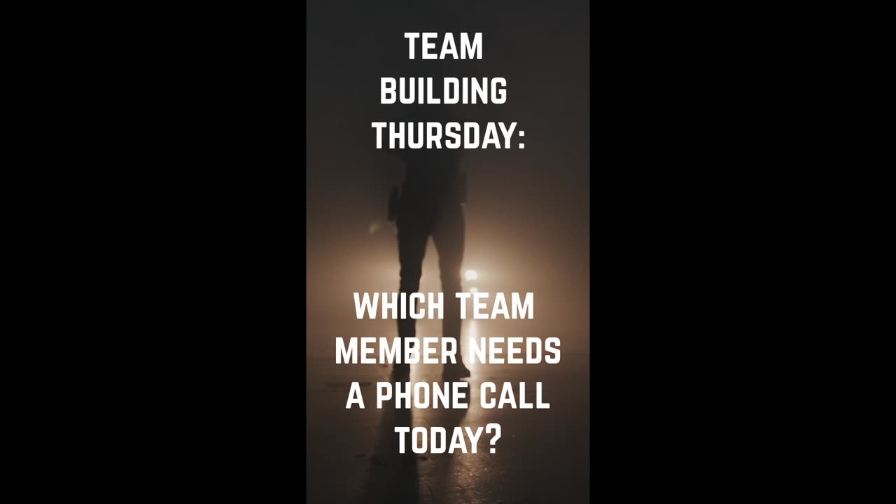 Team Building Thursday #3