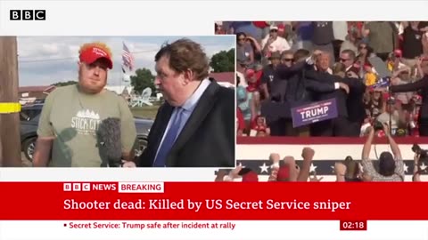 Witnesses Watched Trump's Assassin Crawling Along Roof With Rifle