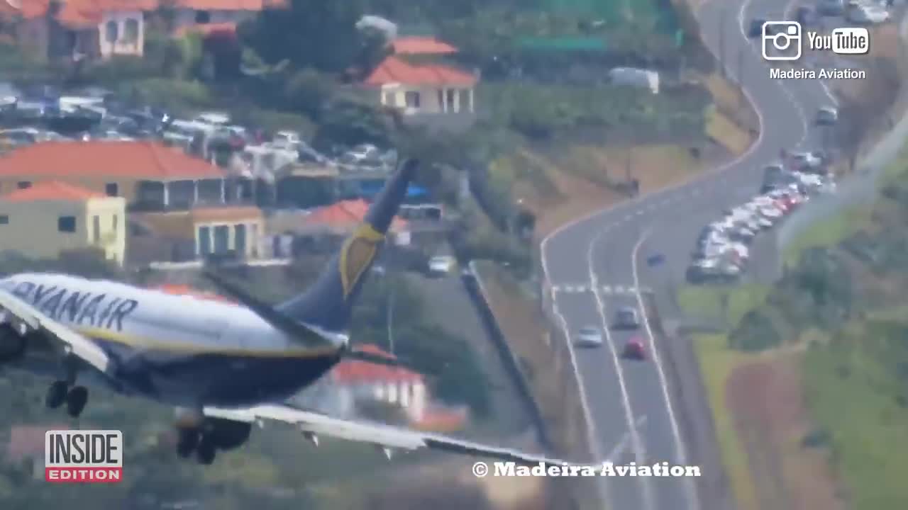 Ryanair Pilot Nails Scary Landing