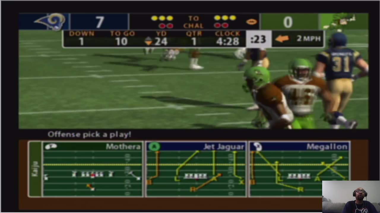 Arizona Haboobs Week 3: VS St. Louis Rams (Madden 2005/All Madden Difficulty)