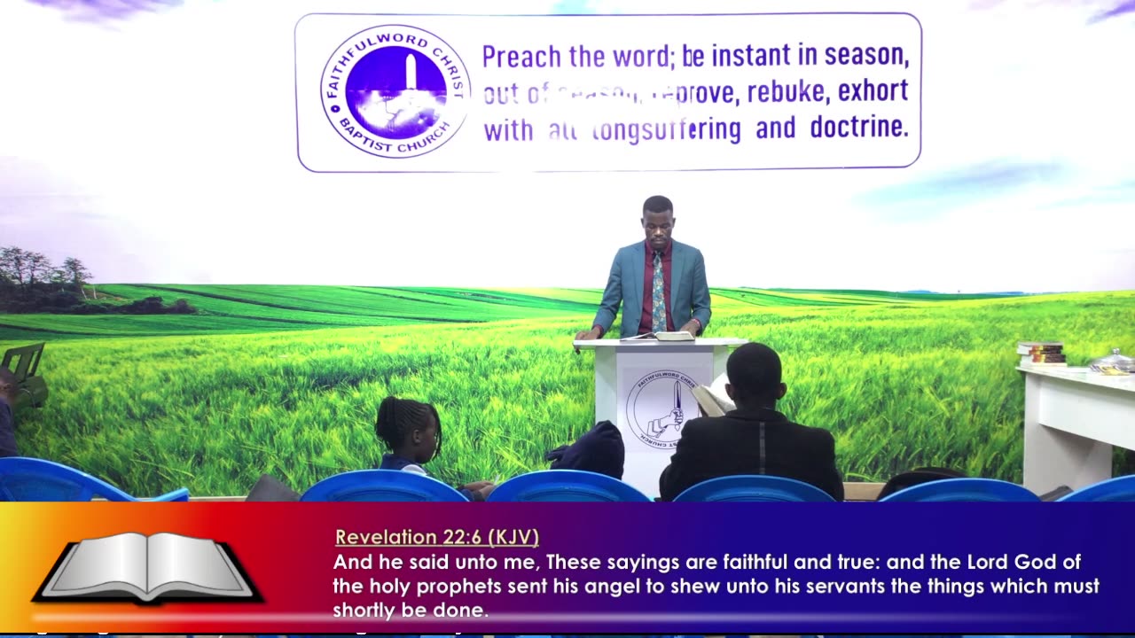 Blessed is he that keepeth the sayings of the prophecy of this book