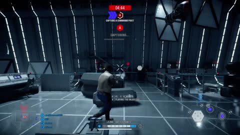 SWBF2 2017: Instant Action Mission (Attack) Resistance Starkiller Base Gameplay