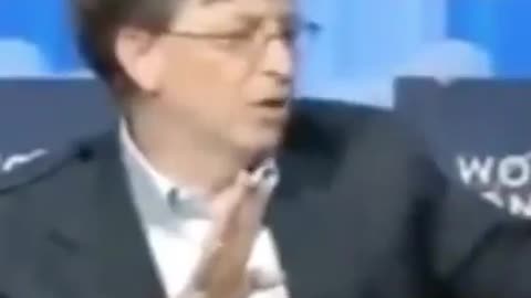 2008: Bill Gates and Klaus Schwab discuss at the WEF, Malaria, Reducing the Population.