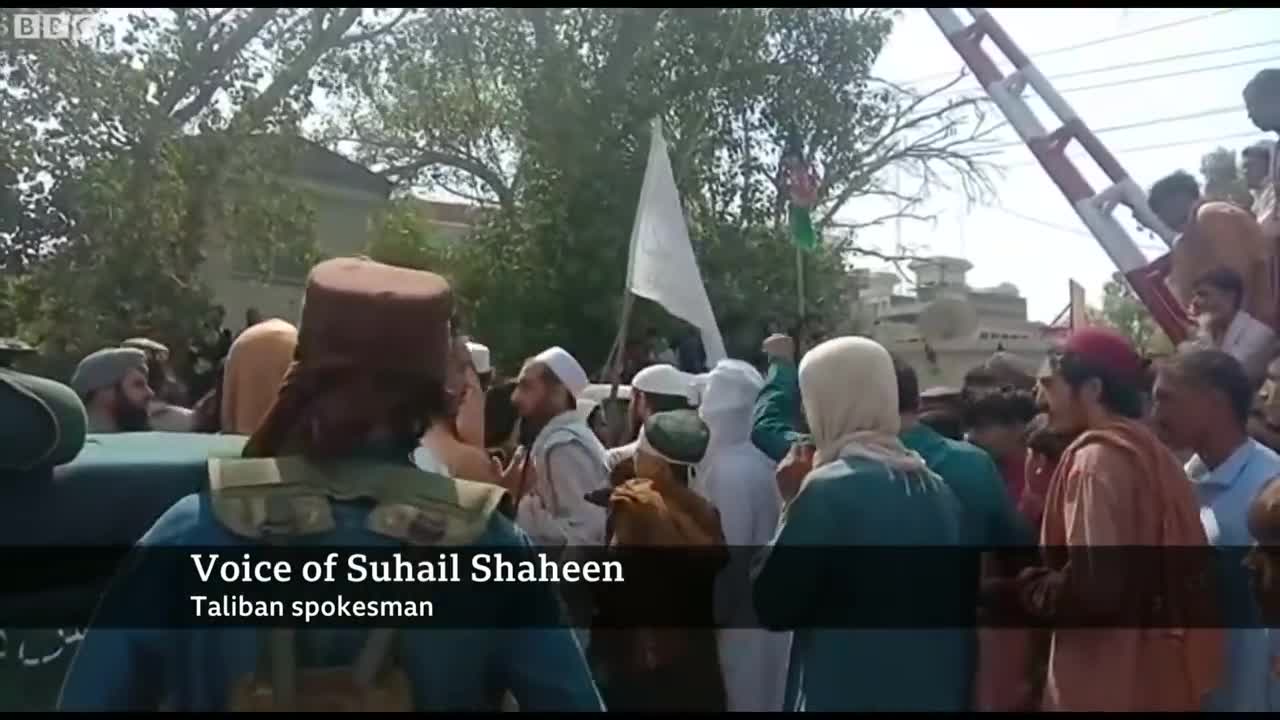 Taliban spokesman tells BBC ‘no revenge’ on Afghans - BBC News