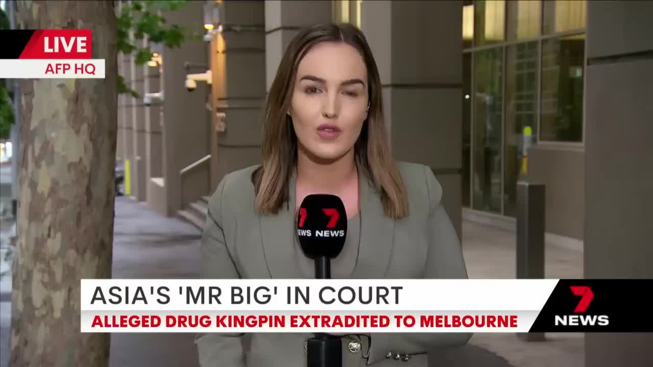 Biggest arrest in AFP history - alleged drug king pin now in a Melbourne jail cell