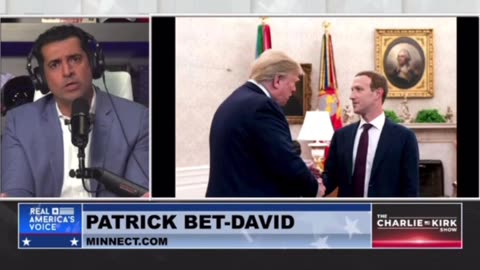 Patrick Bet-David Talks to Charlie Kirk About Support For Trump and More