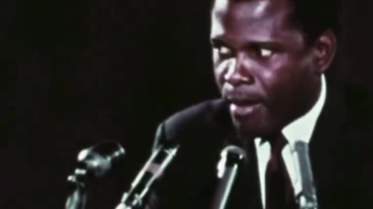 Sidney Poitier in 1968 made it very clear how he felt about the 'press'