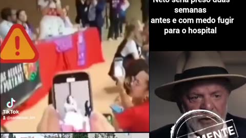 Ele foi avisado que o Braga Neto seria preso duas semanas antes e com medo fugir para o hospital