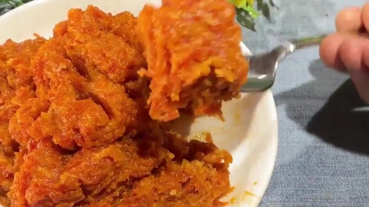 Simple Carrot Dish ASMR