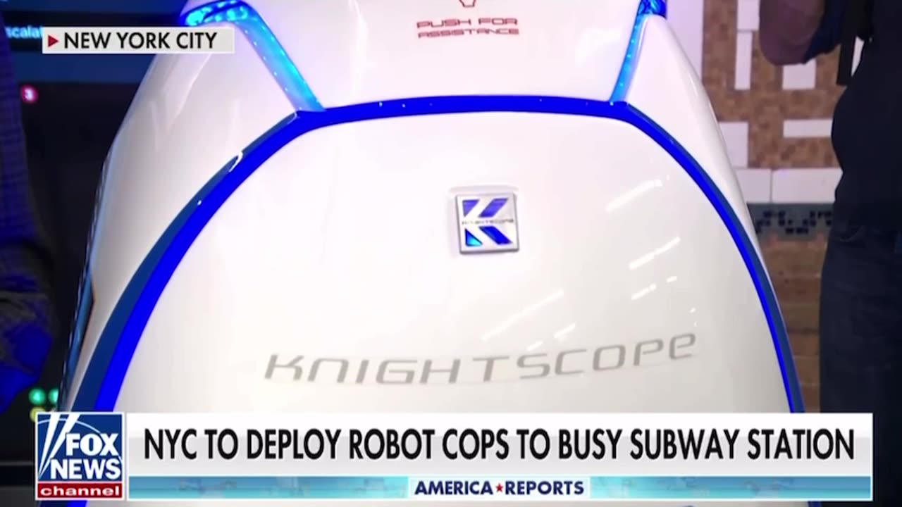 NYC TO DEPLOY ROBOT COPS TO BUSY SUBWAY STATION