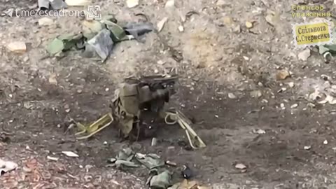 Kamikaze Drone Destroys Russian Remote ATGM