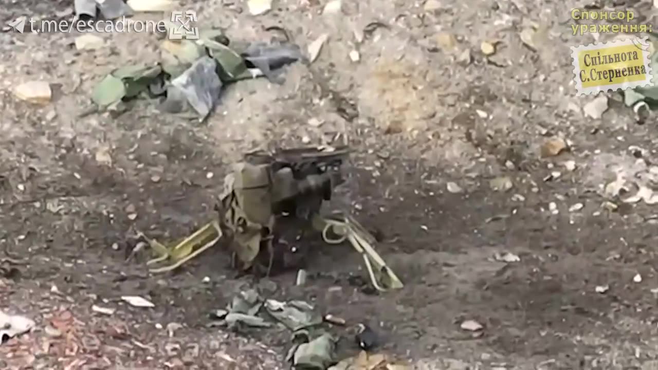 Kamikaze Drone Destroys Russian Remote ATGM