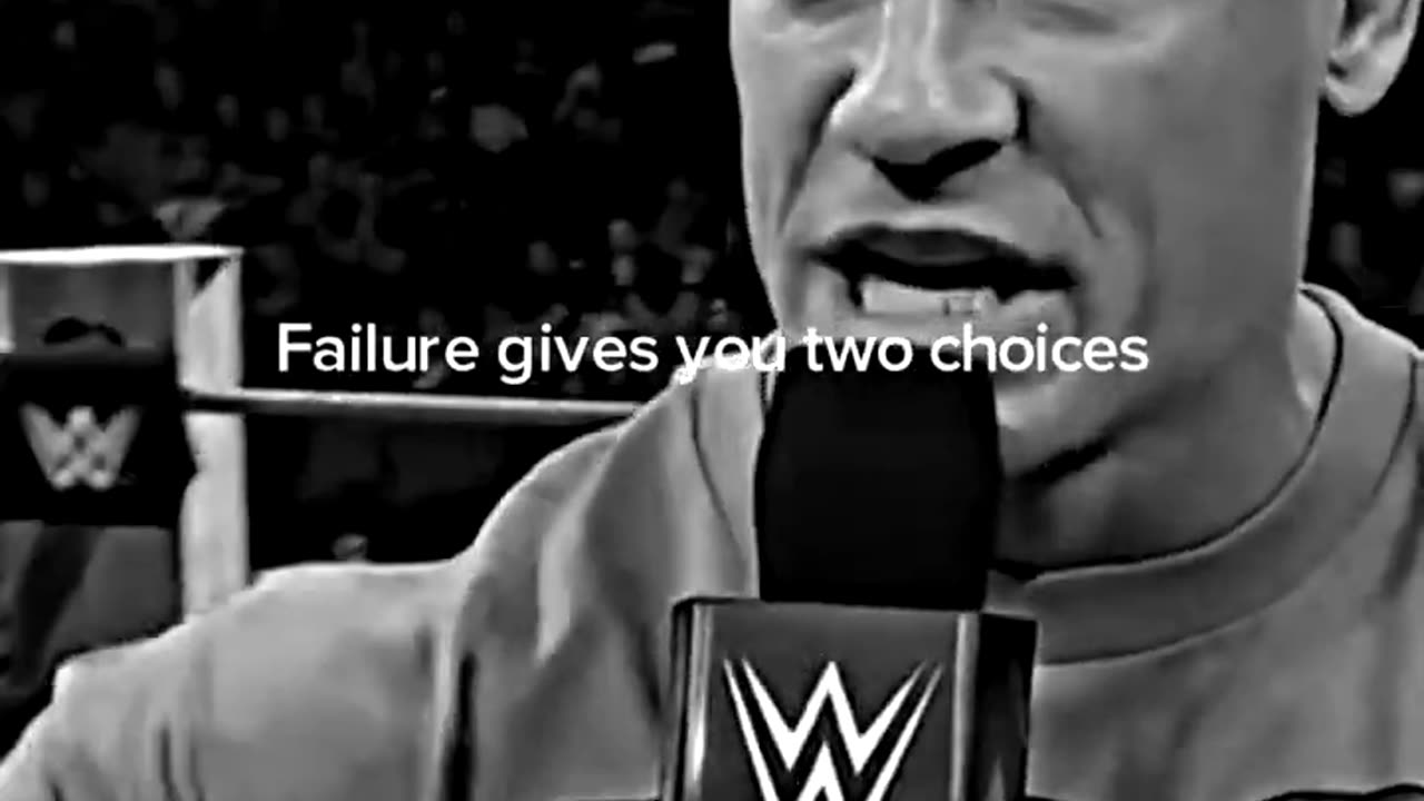 Don't give up motivational speech