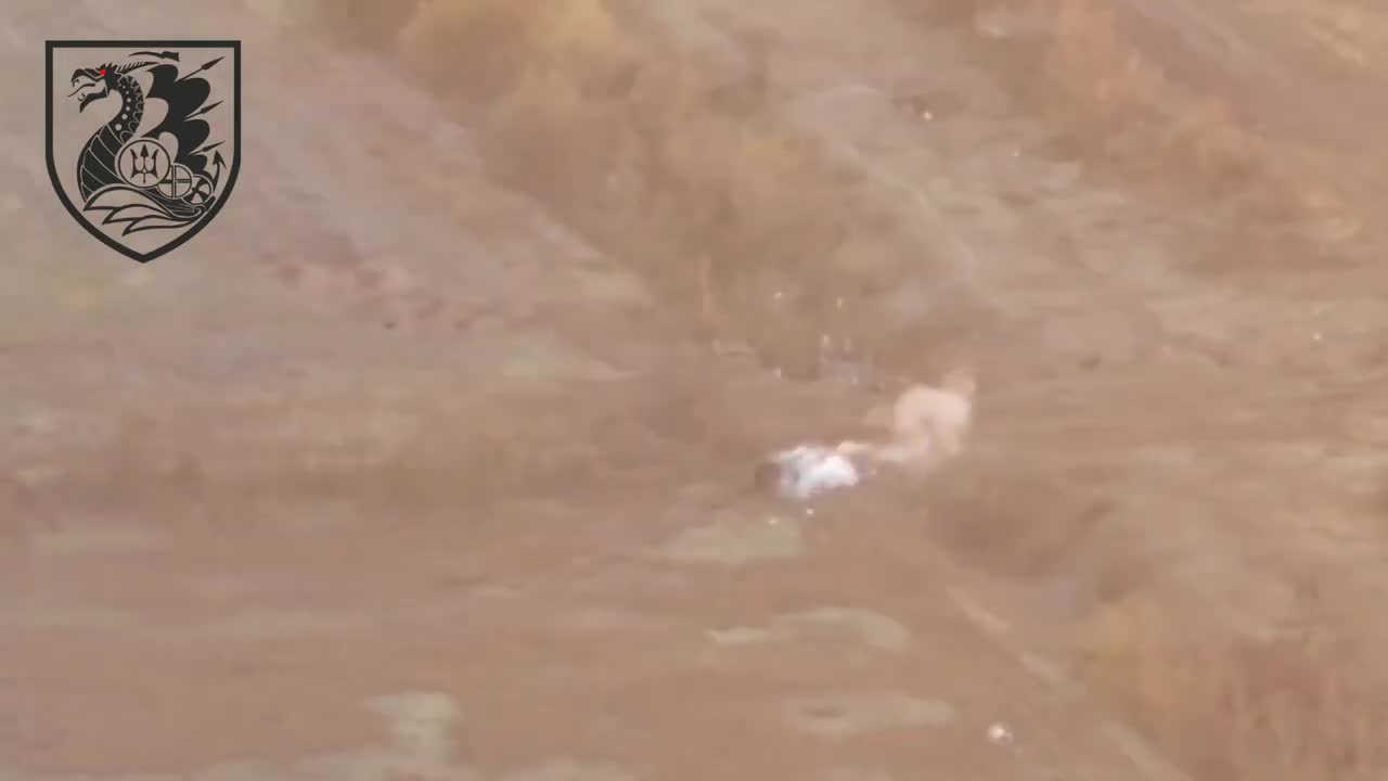 A crew of Marine mortars destroyed the "nest" of the invaders' machine gun
