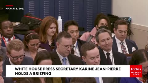 Karine Jean-Pierre Reacts To Marianne Williamson Running Against Biden