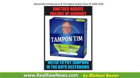 JAG Indicts Minnesota Governor And VP Running Mate Tim Walz For Treason, Fraud And..- August 12..