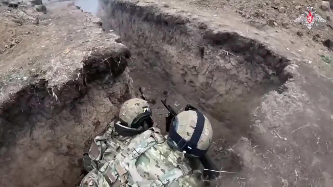 Images of Russian combat training of soldiers in one of the rear areas of the battlefront